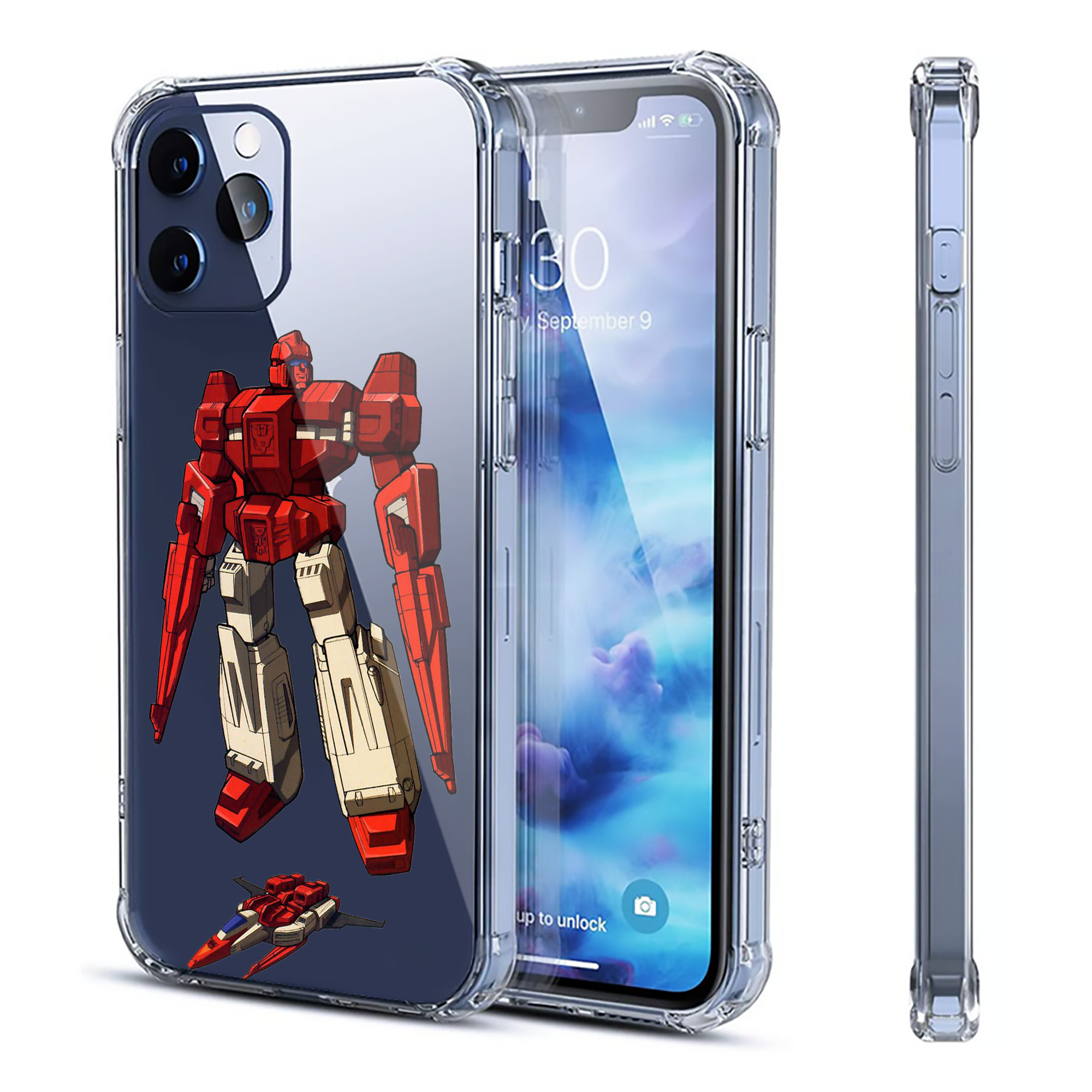 （画像用）  【iPhone 12シリーズ対応】透明スマホケース（クリアソフトケース）